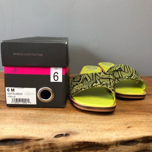 ❤️ VINCE CAMUTO Ydelle Leather Sandal - Picture 3 of 10